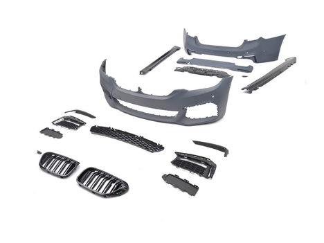 BMW 5 SERISI G30 2018-2020 IÇIN UYUMLU M-TECH BODY KIT (Panjur Dahil)